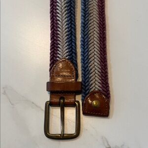 Ted Baker Purple and Blue Woven Belt